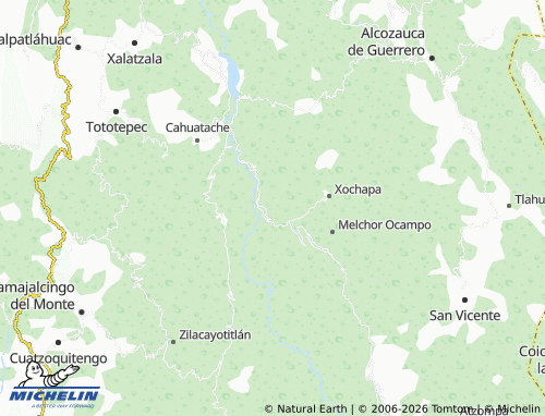 Mapa MICHELIN Plan de Zacatepec - ViaMichelin