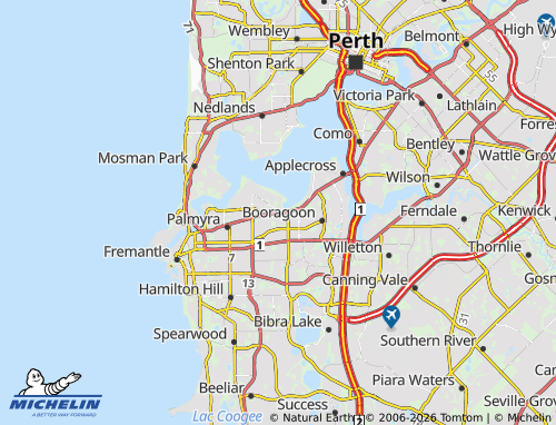 MICHELIN Attadale map - ViaMichelin