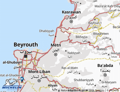 Mappa MICHELIN Antilyas - ViaMichelin