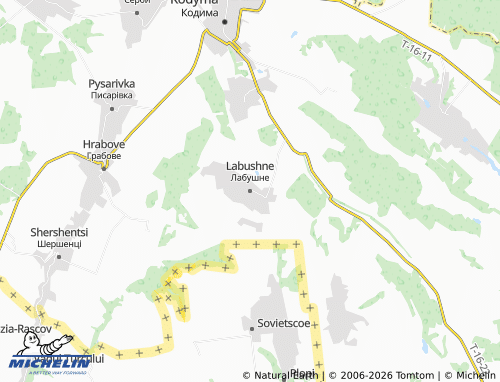 Mapa MICHELIN Labushne - ViaMichelin
