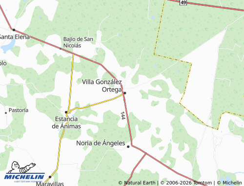 MICHELIN La Alameda map - ViaMichelin