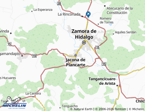 Mappa MICHELIN San Miguel - ViaMichelin