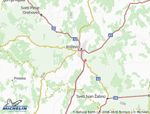 Mapa MICHELIN Karane - ViaMichelin