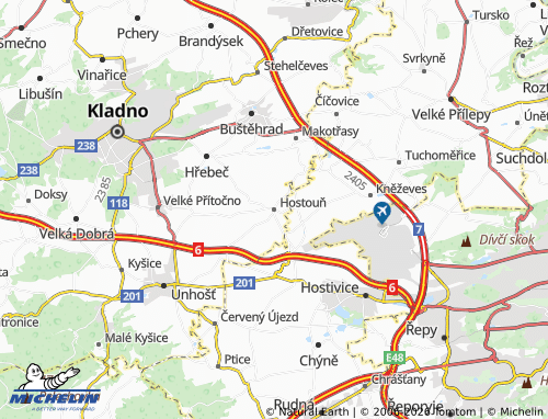 Mappa MICHELIN Hostouň - ViaMichelin