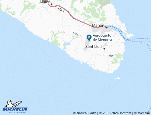 Mappa MICHELIN Binidalí - ViaMichelin