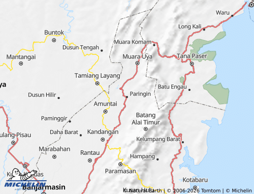 MICHELIN-Landkarte Balangan - ViaMichelin