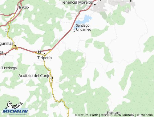 Mapa MICHELIN La Palmita - ViaMichelin