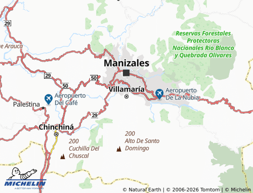 MICHELIN Villamaría map - ViaMichelin