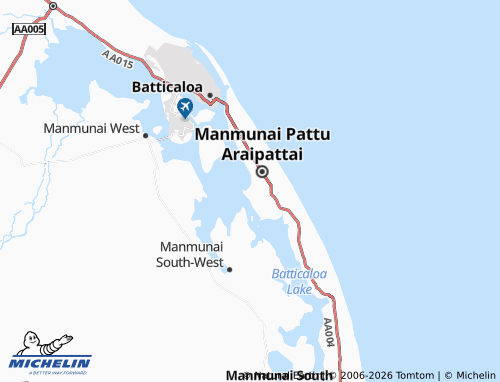 Mappa MICHELIN Kankeyanodai South - ViaMichelin