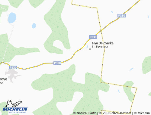 MICHELIN-Landkarte Pavelevo - ViaMichelin