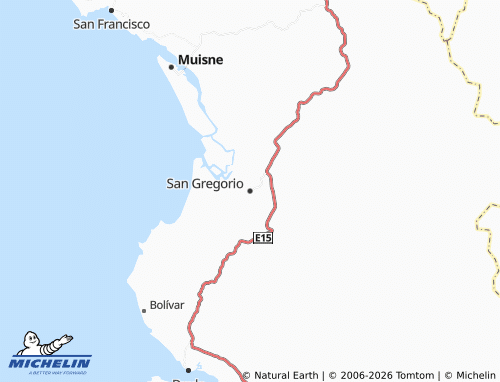 Mapa MICHELIN San Gregorio - ViaMichelin