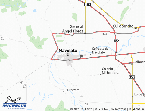 Mappa MICHELIN Infonavit José María Martínez - ViaMichelin