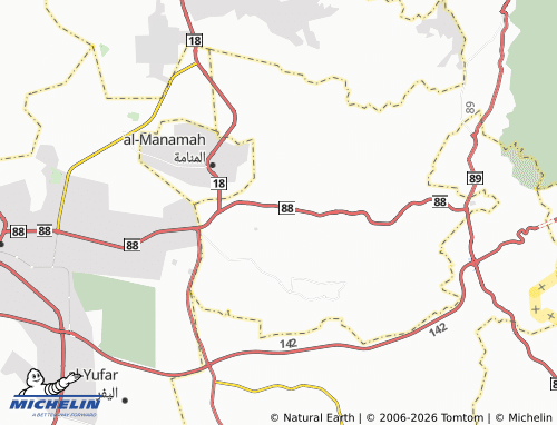 Mapa MICHELIN Thawban - ViaMichelin