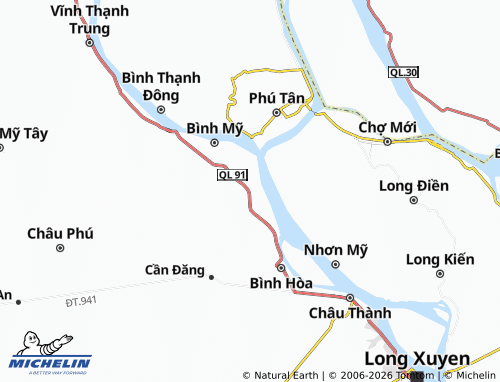Mapa MICHELIN Bình Thủy - ViaMichelin