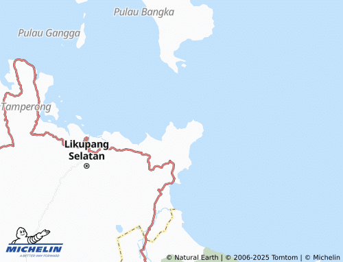 MICHELIN Pulisan map - ViaMichelin