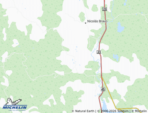 Mappa MICHELIN Benjamín Aranda - ViaMichelin