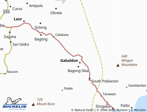 MICHELIN-Landkarte Ligaya - ViaMichelin