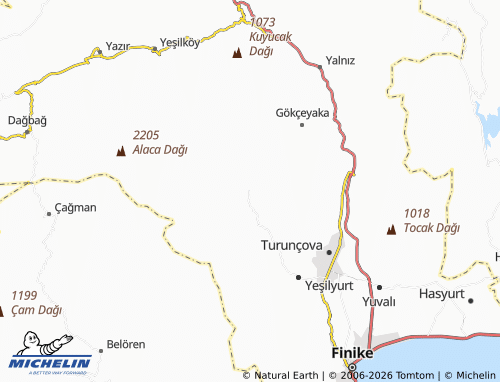 Mappa MICHELIN Alacadağ - ViaMichelin