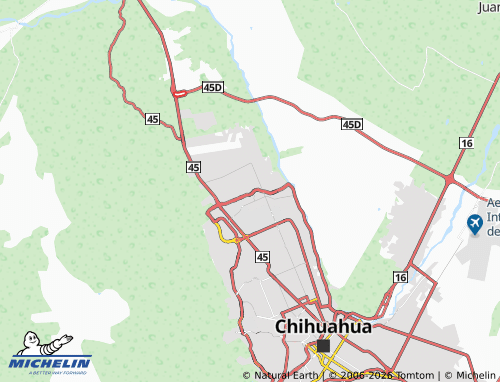 Mapa MICHELIN Rodolfo Fierro - ViaMichelin