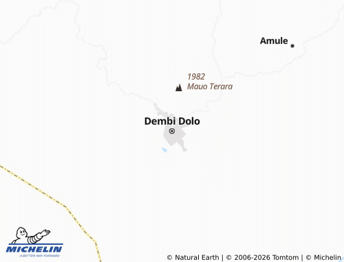 MICHELIN Dembi Dolo map - ViaMichelin