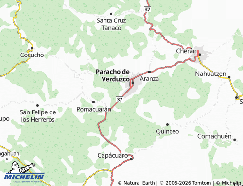 Mapa MICHELIN Santa María - ViaMichelin