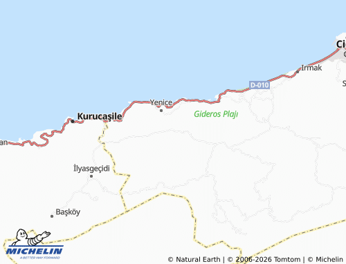 MICHELIN Nanepınarı map - ViaMichelin