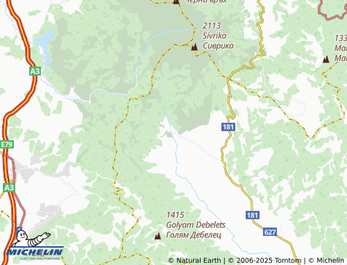 MICHELIN Yarlovo map - ViaMichelin