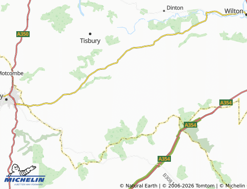 Carte MICHELIN Alvediston - ViaMichelin