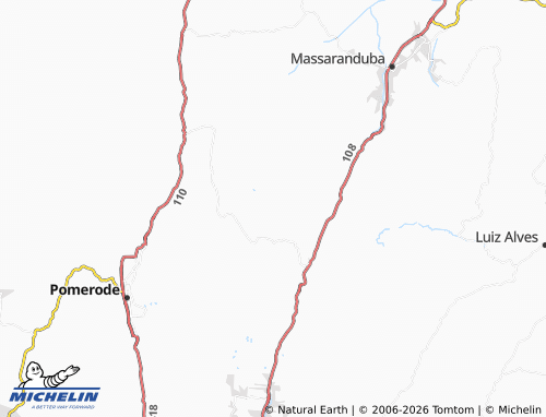 Mappa MICHELIN Vila Itoupava - ViaMichelin
