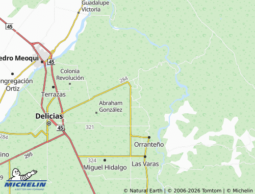MICHELIN Alamito map - ViaMichelin