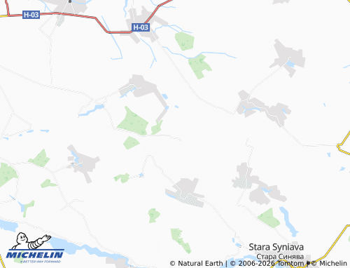 Carte MICHELIN Zahirne - ViaMichelin