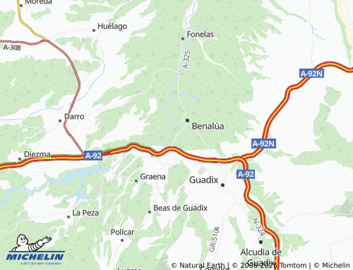 MICHELIN-Landkarte El Bejarín - ViaMichelin