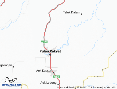 MICHELIN Pulau Rakyat Tua map - ViaMichelin