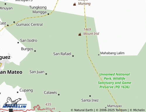 MICHELIN San Rafael map - ViaMichelin
