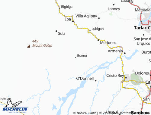 MICHELIN Bueno map - ViaMichelin