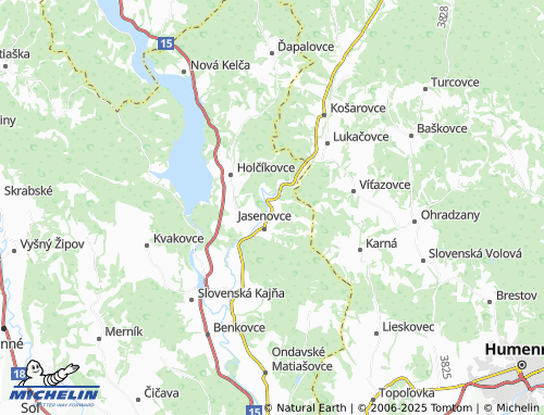 MICHELIN-Landkarte Poloma - ViaMichelin