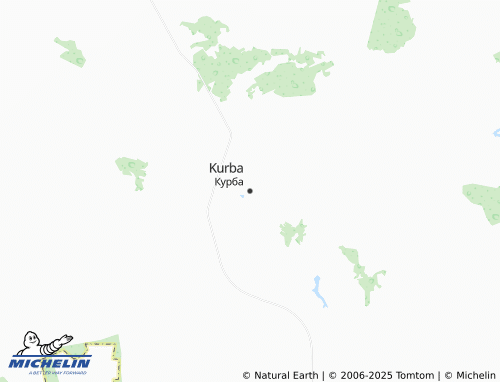 MICHELIN Kurba map - ViaMichelin