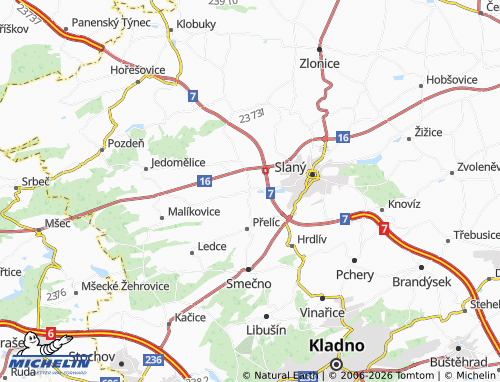 Mappa MICHELIN Studeněves - ViaMichelin