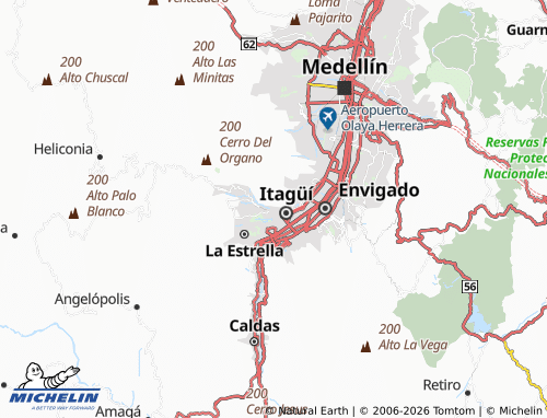 Carte MICHELIN San Javier - ViaMichelin