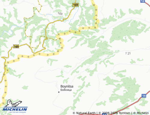 Mappa MICHELIN Rabrovo - ViaMichelin