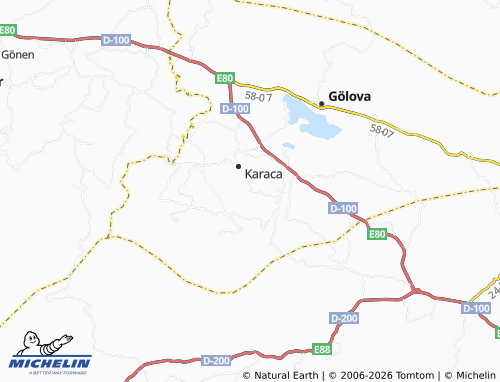 Mappa MICHELIN Çukuryurt - ViaMichelin