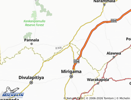 Mappa MICHELIN Nalla - ViaMichelin