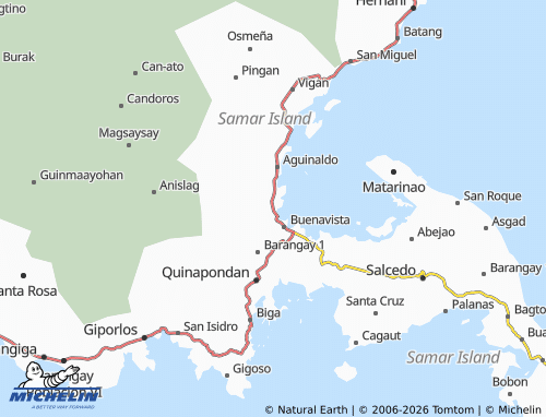 Mappa MICHELIN Bagte - ViaMichelin