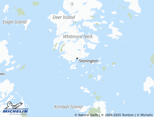 MICHELIN-Landkarte Stonington - ViaMichelin