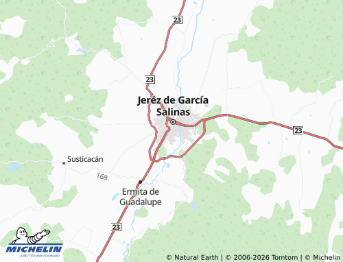 Mapa MICHELIN Obrera - ViaMichelin