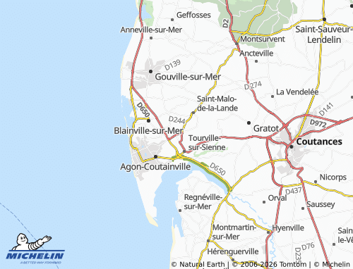 MICHELIN-Landkarte Vallière - ViaMichelin