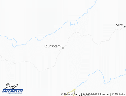 MICHELIN Kounsotami map - ViaMichelin