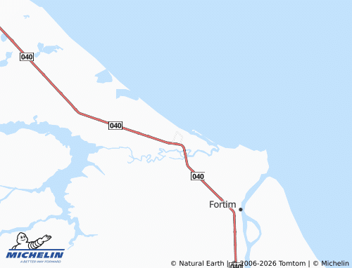 Mapa MICHELIN Parajuru - ViaMichelin