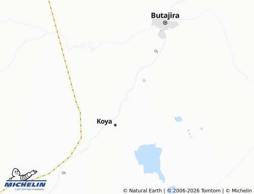 Mappa MICHELIN Kibet - ViaMichelin