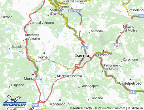 MICHELIN Salietto map - ViaMichelin